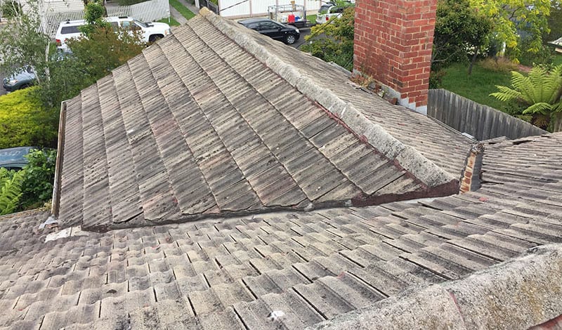 picture of roof before WorldClass Roofing service