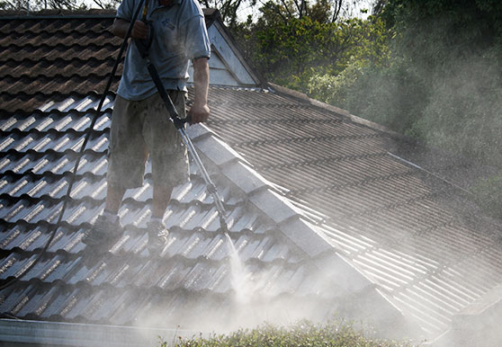 Roof cleaning in Melbourne done by WorldClass Roofing
